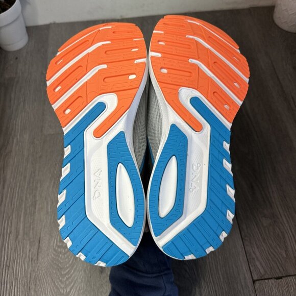 Size 9 - Brooks Launch 10 Black Gray Blue Orange Running Shoe Men SAMPLE main image 5